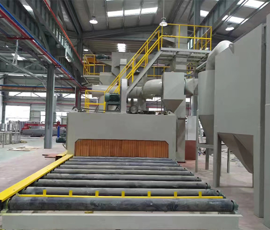 钢板型材抛丸清理机