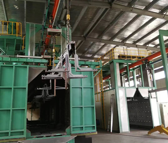 吊钩通过式抛丸清理机