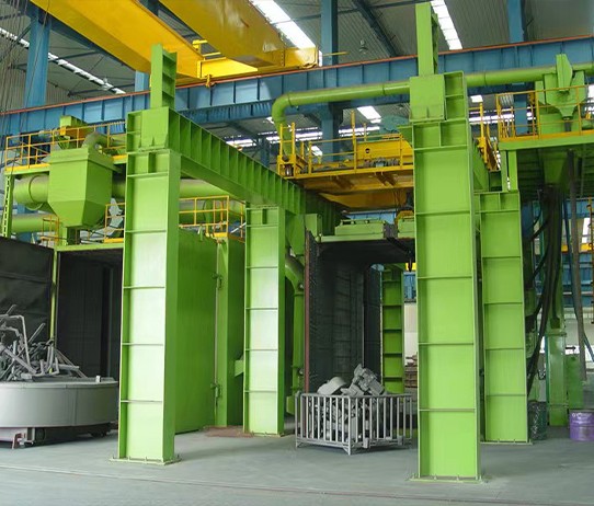 台车式抛丸清理机