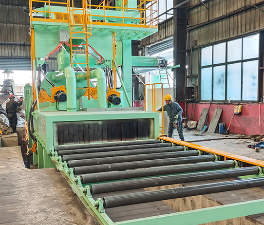 钢板型材抛丸清理机