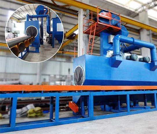 钢管抛丸清理机