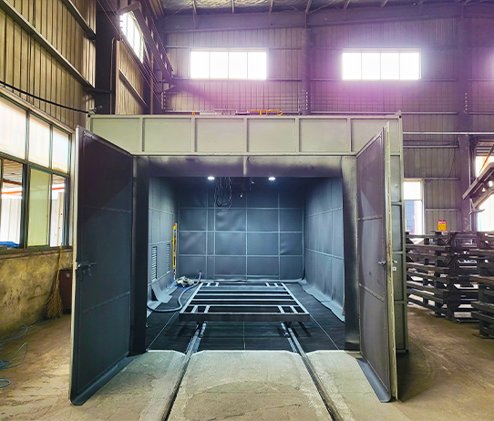 大型环保喷砂房